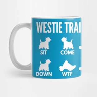 West Highland White Terrier Training Westie Dog Tricks Mug